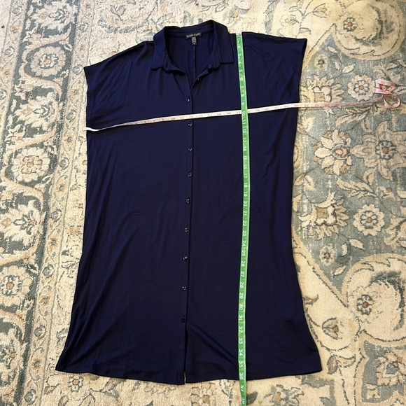 Eileen Fisher Tencel Shirt Dress - Picture 6 of 8